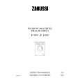 ZANUSSI F1032 Owners Manual