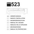 NAD 523 Owners Manual