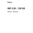ROLAND HP130 Manual de Usuario