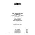 ZANUSSI ZD 22/5 B Owners Manual