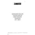 ZANUSSI ZVC1300S Owners Manual