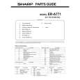 SHARP ER-A771 Parts Catalog
