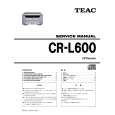 TEAC CR-L600 Instrukcja Serwisowa