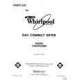 WHIRLPOOL LGR3422AW0 Katalog Części