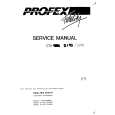 PROFEX CTV2190 Instrukcja Serwisowa