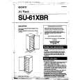 SONY SU61XBR Owners Manual