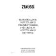 ZANUSSI ZIC 722/9 Owners Manual