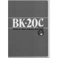 YAMAHA BK-20C Owners Manual