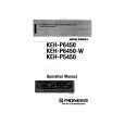 PIONEER KEH-P6450-W Owners Manual