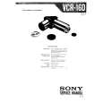 SONY VCR-16D Service Manual