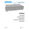 SHURE SCM262 Owners Manual