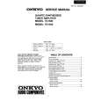 ONKYO TX900 Manual de Servicio