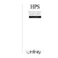 INFINITY HPS-1.5 Owners Manual