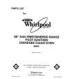 WHIRLPOOL SF3020SRW6 Parts Catalog