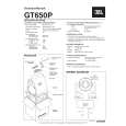 JBL GT650P Instrukcja Serwisowa