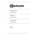 BAUKNECHT DA2655W Owners Manual