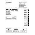 PIONEER AX540 Manual de Usuario