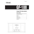 TEAC GF-188 Owners Manual