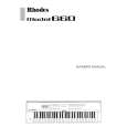 RHODES M-660 Manual de Usuario