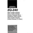 ONKYO EQ240 Owners Manual