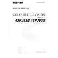TOSHIBA 43PJ93 Owners Manual