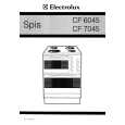 ELECTROLUX CF6045 Owners Manual