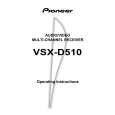 PIONEER VSX-D510/KUXJI Instrukcja Obsługi