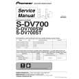 PIONEER S-DV700/YPWXJI Instrukcja Serwisowa