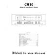 MCINTOSH CR10 Service Manual