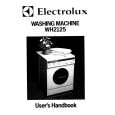 ELECTROLUX WH2125 UP TO 11/88 Owners Manual