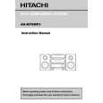 HITACHI AXM70MP3 Instrukcja Obsługi