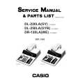CASIO DR-120LA Service Manual