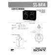 SONY SSH414 Service Manual