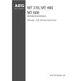 AEG MT370 Instrukcja Obsługi