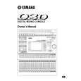 YAMAHA 03D Owners Manual