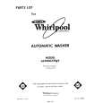 WHIRLPOOL LA5000XPW5 Catálogo de piezas