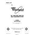 WHIRLPOOL RB2600XKW2 Catálogo de piezas
