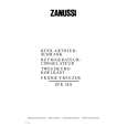 ZANUSSI ZFK18/8 Owners Manual