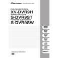 PIONEER XV-DVR9H/WVXJ Owners Manual PIONEER XV-DVR9H/WVXJ Owners Manual