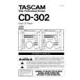 TEAC CD-302 Owners Manual