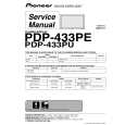 PIONEER PDP-433HDG/TLDPBR Manual de Servicio