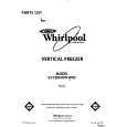 WHIRLPOOL EV150NXWW03 Katalog Części