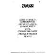 ZANUSSI ZF16/12 Owners Manual