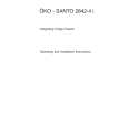 AEG Santo 2842-4i Owners Manual