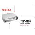 TOSHIBA TDP-MT8 Manual de Usuario