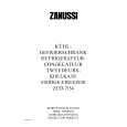 ZANUSSI ZUD7154 Owners Manual