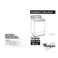 WHIRLPOOL 4LBR7255AN0 Installation Manual