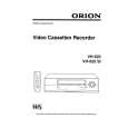 ORION VH-522SI Owners Manual