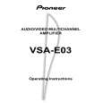 PIONEER VSA-E03 Owners Manual