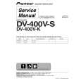 PIONEER DV-400V-S/TAXZT5 Service Manual